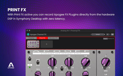 Apogee Symphony Desktop Elite USB-C Audio Interface for Recording & Mixing