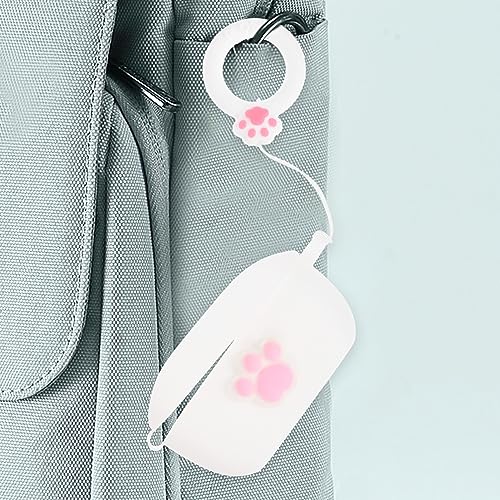 STOBOK Headphone Case Cover Silicone Earphone Protector Compatible Wave Non- Grip Soft Flexible Design for Earbuds Charging Case