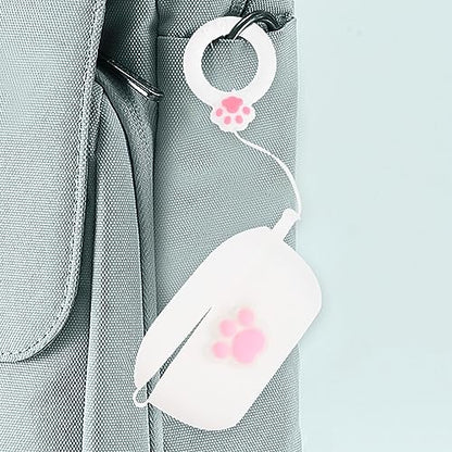 STOBOK Headphone Case Cover Silicone Earphone Protector Compatible Wave Non- Grip Soft Flexible Design for Earbuds Charging Case