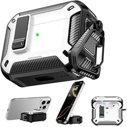 RFUNGUANGO for AirPods Pro 2 Case, White - color: FV-White, size: AirPods Pro 2 Case