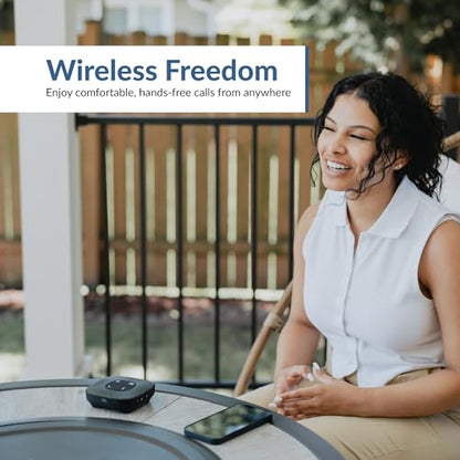 Cyber Acoustics Conference Speakerphone (SP-2000) - USB and Bluetooth, Advanced DSP with 360 Degree Noise Cancelling Microphone with 3m Range, 66 Ft BT Wireless Range - style: USB & BT Speakerphone