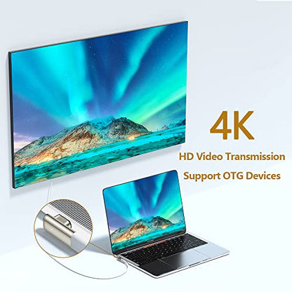 USB C Magnetic Adapter Right Angle USB C Adapter 24 pin Male to Female Connector 24pins 100W PD Fast Charge 20Gbs Data Transfer USB3.1, Champagne Gold - color: Usb c magnetic adapter right angle