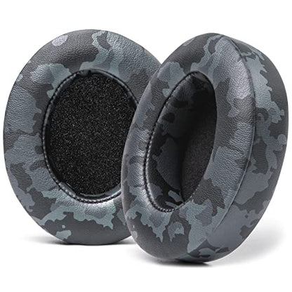 WC PadZ Studio 2 & 3 - Ear Pads for Beats Studio 2, 3 Wired & Wireless | Made by Wicked Cushions | Does NOT Fit Beats Solo (B0501, B0500). PU Leather, Enhanced Foam & Stronger Adhesive | Black Camo - color: Black Camo