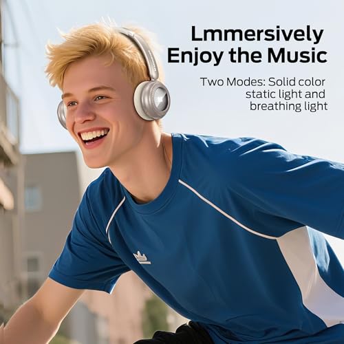 Monster N-Tune MINI 01 Bluetooth Headphones - Bluetooth 6.0 On-Ear Headphones with Speed Charge, Clear Audio, 50H Playtime, Comfortable & Lightweight Design, Hands-Free Calls (White)