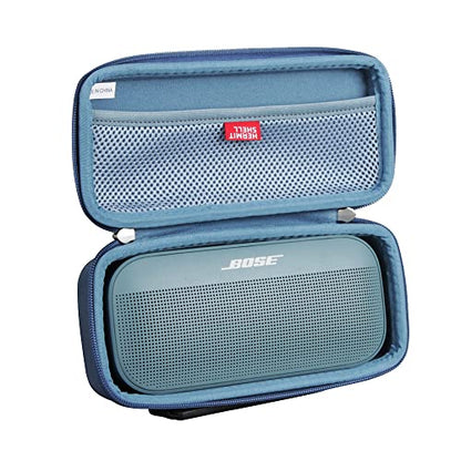 Hermitshell Hard Travel Case for Bose New SoundLink Flex 2nd Gen/Bose SoundLink Flex Bluetooth Portable Speaker (Blue) - color: Blue