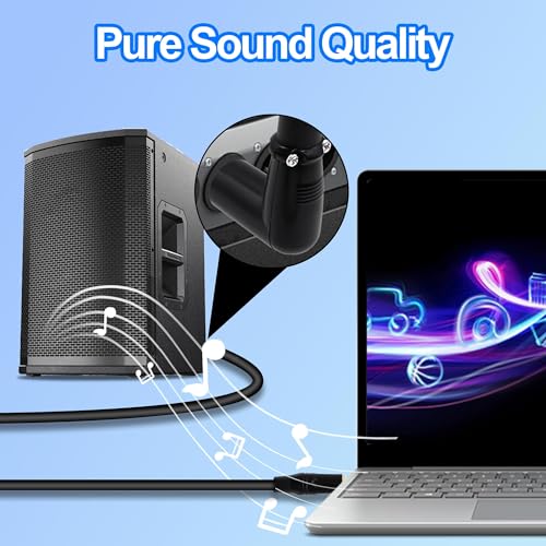 3.5mm TRS to XLR Male Balanced Audio Cable Adapter 1M | Right Angle XLR Male to 1/8 inch Male,HiFi Stereo Speaker Cord,for Smartphone Laptop Mixer Speake - style: male to female