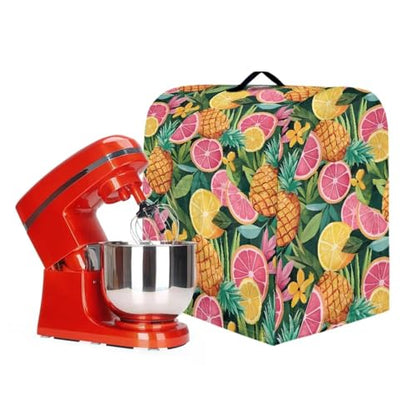 Stand Mixer Dust Cover with Adjustable Drawstring, Stand Mixer Dust Cover Sturdy Kitchen Accessories Stand Mixer Cover Lemon - color: Lemon, size: S