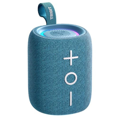 Tribit StormBox Mini+ Portable Bluetooth Speaker, 12W, 360° Sound, Blue - color: Blue