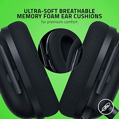 Razer BlackShark V2 Pro Wireless Gaming Headset: THX 7.1 Spatial Surround Sound - 50mm Drivers - Detachable Mic - for PC, PS5, PS4, Switch, Black - color: Black, style: Gen 1