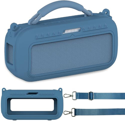 JCHPINE Silicone Cover Case for Bose SoundLink Max Portable Speaker - color: Blue Case