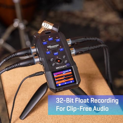 Zoom H6essential 32-Bit Float Recorder Bundle with WSH-4e Windscreen | Includes Zoom WSH-4e hairy windscreen to reduce wind noise during outdoor and location recording. - style: H6e + Windscreen