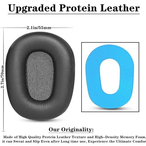 Replacement Earpads for BlueParrott B350 XT B350XT Noise Canceling Headset