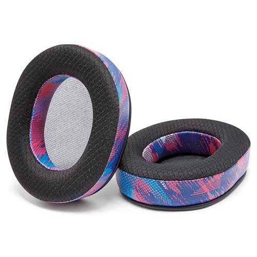 WC FreeZe Rig 600/700/800/900 - Cooling Gel Earpads for RIG 600 Pro, RIG 700 HX, RIG 800 Pro, RIG 900 Max by Wicked Cushions - Boost Comfort, Thickness, & Sound Isolation for Epic Gaming | Speed Racer - color: Speed Racer