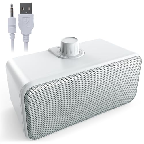 ANSTEN Wired Speakers for TV No Delay, Clear Voice TV Speakers Wired | 5M Long Cord, Personal Speaker with Headphone Jack, Easy Operation, TV Speakers for Hard of Hearing and Seniors
