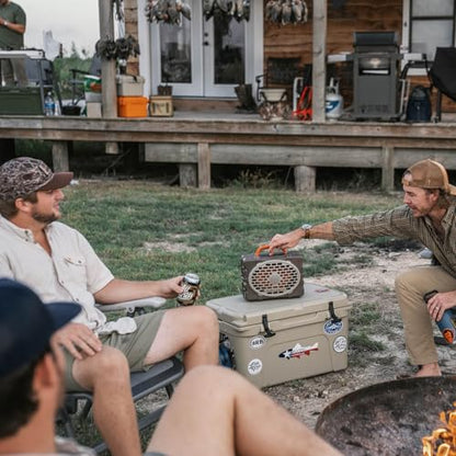 Turtlebox Original Gen 3 Outdoor Bluetooth Speaker, Waterproof, Delta - color: Delta