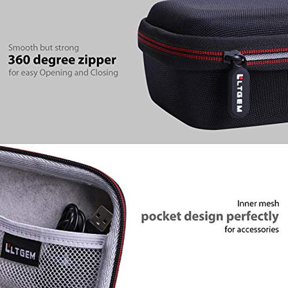 LTGEM Hard Storage Case for Getaria 2.4GHZ & Upgrade 2.4GHZ Guitar System | EVA Storage Guitar Transmitter Receiver Case - size: For Getaria Receiver