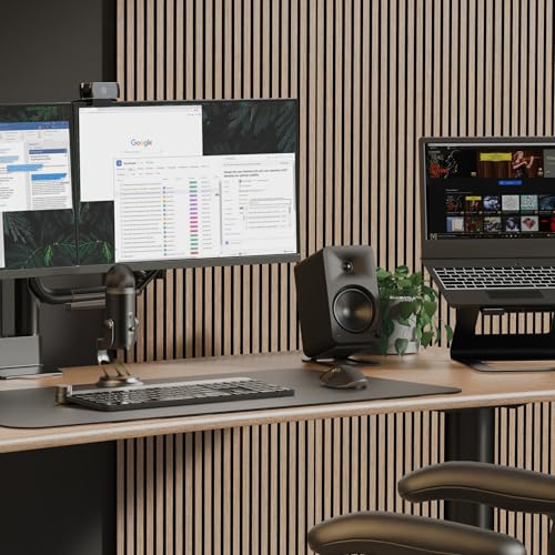 Kanto ORA4 Powered Bluetooth Desktop Speakers - Pair Matte Black - color: Black, size: 4" Woofer - 140 Watts