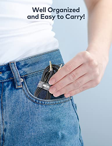 Mr Rex 3.5mm to 2.5mm Aux Cable Cord for Bose 700 QuietComfort Ultra QC45 QC35II QC35 QC25 Noise Cancelling Headphones, JBL E45BT E55BT E65BTNC Bluetooth Earphone, Audio Replacement Wire (1-Pack, 5FT) - size: 1-Pack, 5FT
