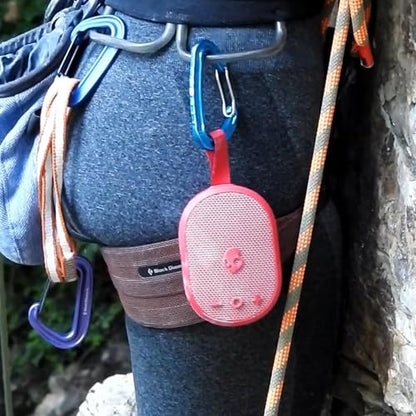 Skullcandy Ounce Wireless Bluetooth Speaker - IPX7 Waterproof Mini Portable Speaker with 16 Hour Battery, Downward Firing Passive Radiator, and Ballistic Nylon Carry Strap