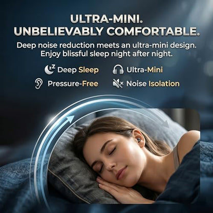 Wireless Earbuds, 2 in 1 Case(Mini Sleep Earbuds & Semi-In-Ear Headphones), Bluetooth Earphones with LED Power Display,Smallest Invisible Earbuds for Small Ears Canals Side Sleepers, Sports, Work - color: Khaki