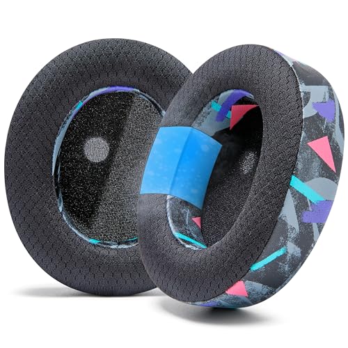 WC Freeze Stealth Pro - Cooling Gel Earpads for Turtle Beach Stealth Pro 1 | Made by Wicked Cushions | Boost Comfort, Durability, Thickness & Sound Isolation | 90's Black - color: 90's Black