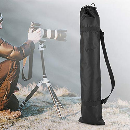 Bewinner Portable Camera Tripod Bag Folding Padded Oxford Carry Case for DSLR Tripod Monopod Microphone Stand 75cm - Lightweight Outdoor Photography Gear Storage with Adjustable Strap