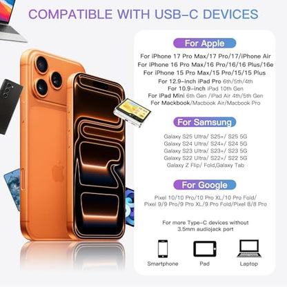 USB C Headphones for