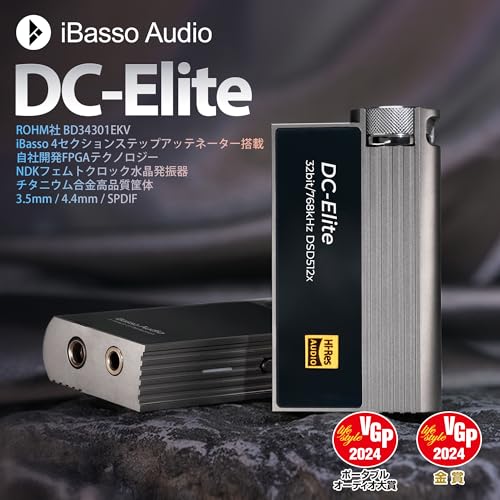IBASSO DC-Elite DONGLE Headphone AMP, Black