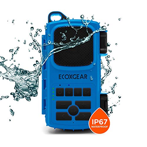 ECOXGEAR EcoExtreme 2 Dry Box Bluetooth Speaker for Your Smartphone (Blue) - color: Blue
