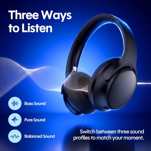 Raycon Everyday Bluetooth Headphones 2nd Gen, Noise Cancelling, 7 Mics - color: Blue