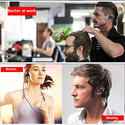2Pin D Shape Earpiece Headset (2)