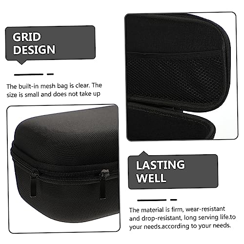 Mikinona Portable Microphone Handbag Drop Resistant Storage Pouch Small Large Capacity Durable Organizer for Mic Charger and Digital Devices