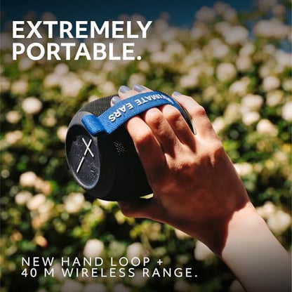 Ultimate Ears WONDERBOOM Play Waterproof Speaker - Black | Dustproof, floating, 131ft (40m) range