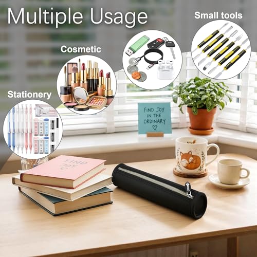 Cosmos Neoprene Case Bag Holder Zipper Pouch for Stylus Pen, Black Color with Gray Zipper - color: Gray Zipper