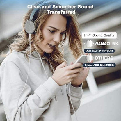 [Apple MFi Certified] iPhone Aux Cord for Car 2 Pack 3.3ft White | Lightning to 3.5 mm AUX Audio Nylon Braided Cable Cord to Car Home Stereo/Speaker/Headphone for iPhone 14 13 12 11 Pro Max - size: Lightning/Woven