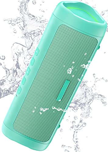 Bluetooth Speaker, 20W HD Sound, Portable Wireless, IPX5 Waterproof, Up to 24H Playtime, TWS Pairing, for Home/Party/Outdoor/Camping/Beach Essentials, Electronic Gadgets, Birthday Gift (Teal) - color: Teal
