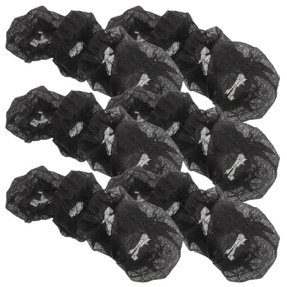 Disposable Microphone Covers Black 200pcs for Handheld Mics