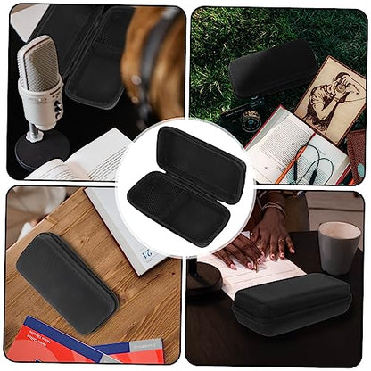 Microphone Storage Case 2 Pack EVA Protective Pouch for Travel Business