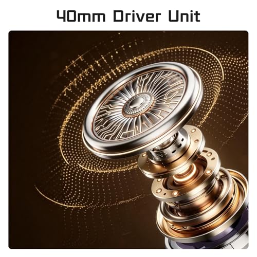 G7 Wireless Gaming Headset, Surround Sound 10ms Low Latency, PC Headset with Detachable Noise Canceling Mic, 40mm Driver, Tri-Mode 2.4G/BT5.2/Wired, Over Ear Headphone for PS5,PS4,Switch - color: White