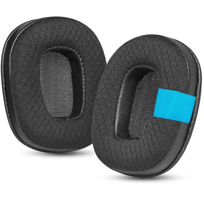 Mesh Fabric Earpads for BlueParrott B350 XT B350XT Noise Canceling Headset