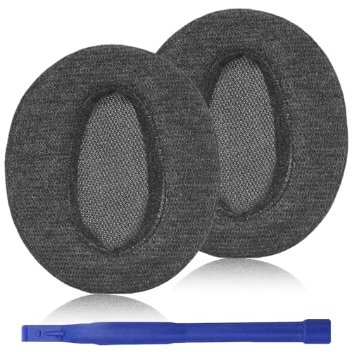 Adhiper Velour Replacement Ear Pads for Sony WH-CH720N, WH-CH710N - Black | Softer Velour Fabric & High-Density Memory Foam Earpads for Sony Headphones - color: Black-Velour Fabric