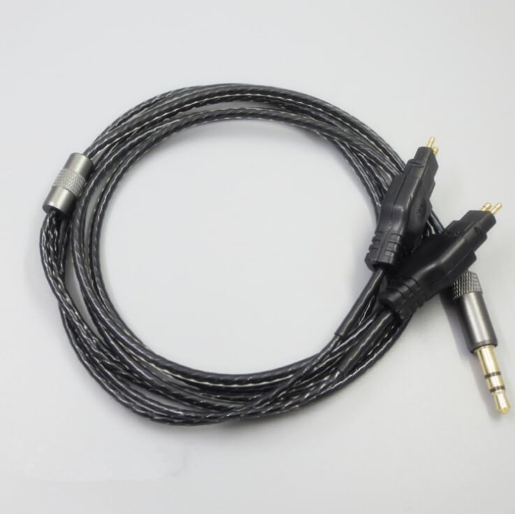 CHICHIYANG Headphone Coiled Aux Cord Audio Extension Cable Suitable for Sennheiser HD414 HD430 HD650 HD600 HD580 Headsets