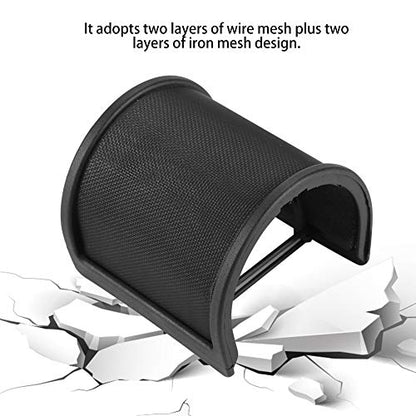 Double Layer U-Shape Microphone Anti-Pop Mask with Iron Design for Studio Use for MK-F600TL, BM-700, BM-900