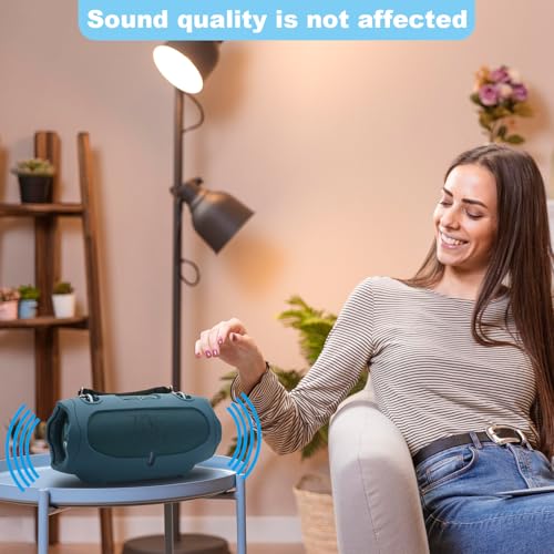 Silicone Case Cover for JBL Xtreme 4 - Portable Speaker, Travel Carrying Protective Cover for Xtreme 4 (Blue) - color: Blue