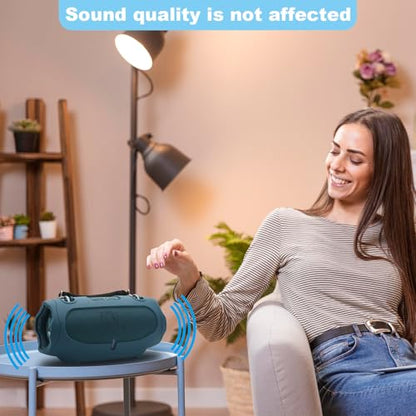 Silicone Case Cover for JBL Xtreme 4 - Portable Speaker, Travel Carrying Protective Cover for Xtreme 4 (Blue) - color: Blue