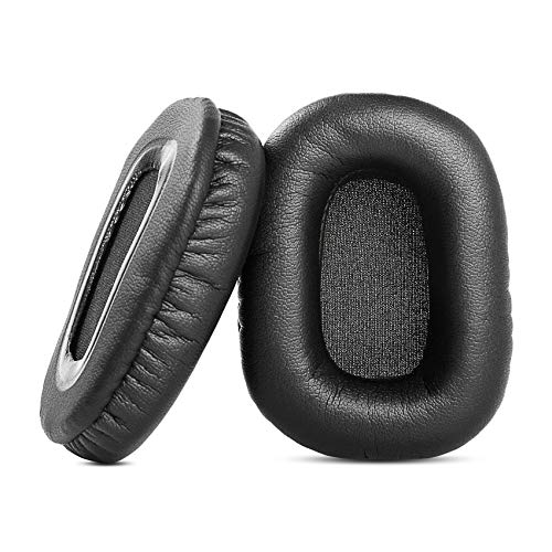 Replacement Ear Pads for VXI Blueparrott B450-XT B450XT Headset | (Earpads + Microphone Foam)Cushions with Soft Protein Leather and Memory Foam, Noise Isolation Foam - Black