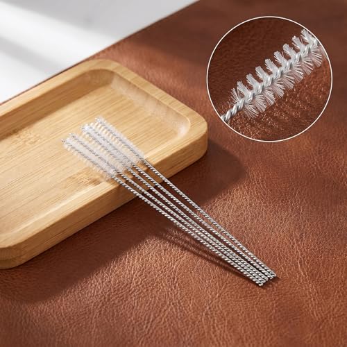 15Pcs Hearing Aid Cleaning Brush Kit, Extremely Fine Small Holes Cleaner, Reusable Vent Tube Cleaning Brush for Hearing Amplifiers Earbuds Headphones