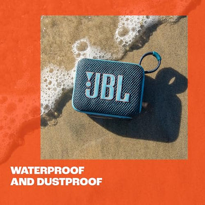 JBL Go 4 - Ultra-Portable Bluetooth Speaker - Sand | Ultra-portable JBL Pro Sound with punchier bass, Up to 7 hours of playtime plus 2 hours with Playtime Boost - color: Sand