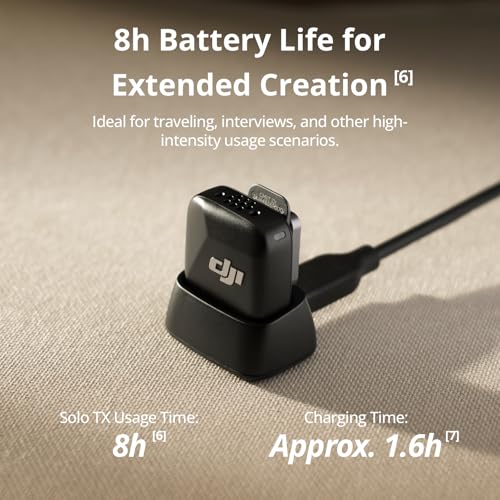 DJI Mic Mini Transmitter (Arctic White), Ultralight, Detail-Rich Audio | DJI OsmoAudio, Noise Cancelling, Wireless Microphone for Camera/iPhone/Android, Vlog, Streaming - style: Mic Mini Transmitter (Arctic White)
