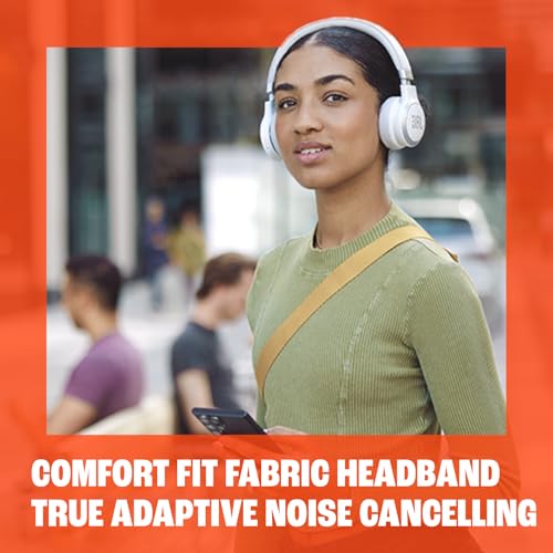 JBL Live 670NC Wireless On-Ear Headphones, Adaptive NC - Blue | Bluetooth Headphones With Surround Sound, up to 65H Battery Life, Fast Charging, Built-In Mic, Voice Assistant, Foldable - color: Blue